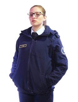 Campera Azul Softshell